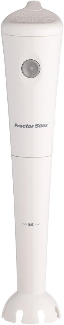 Proctor Silex 59735 Immersion Hand Blender, White