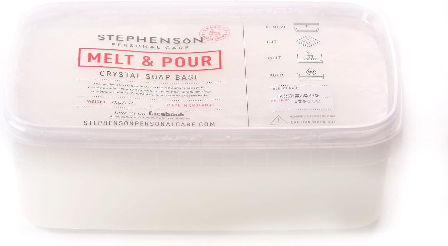 Melt and Pour Soap Base Suspension 1kg