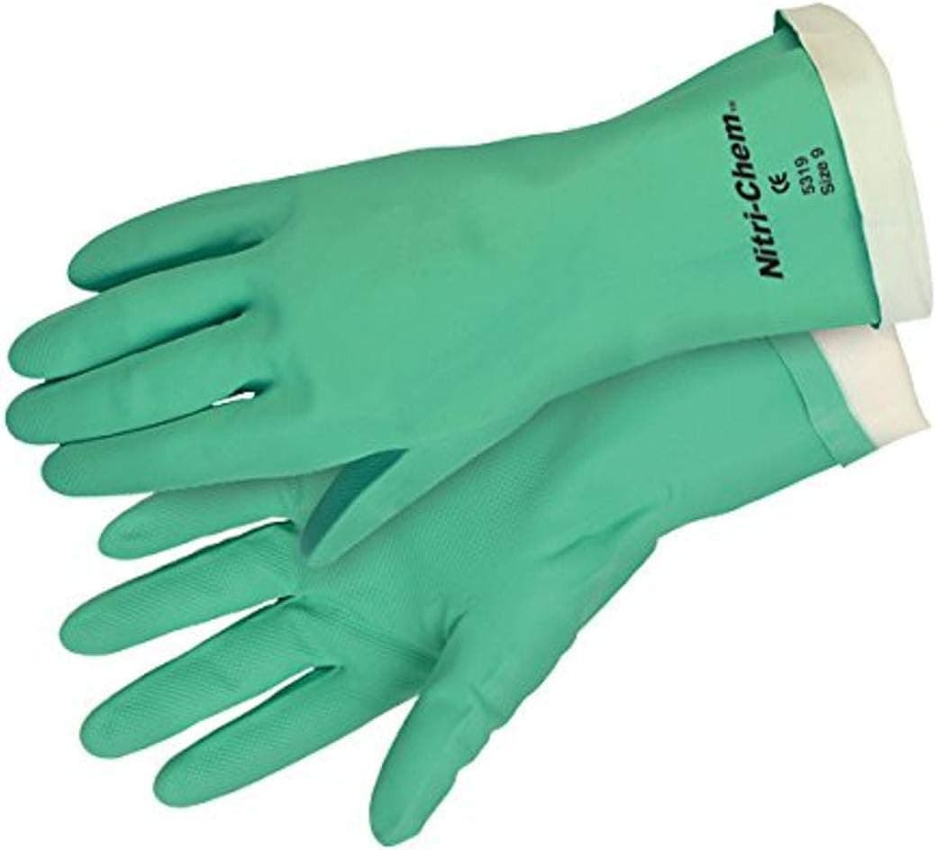 Safety Works C5319XL Chemical Nitrile Glove Flocked, X-Large