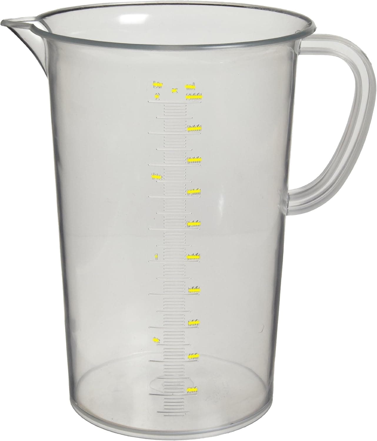 SP Bel-Art Tall Form 2000ml Clear TPX Graduated Pitcher