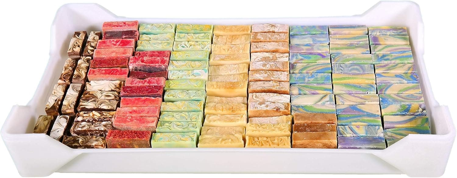 Essential Depot Drying Tray Stackable - Holds Up to 40 Lbs (Approx 100 Bars), NSF Food Grade