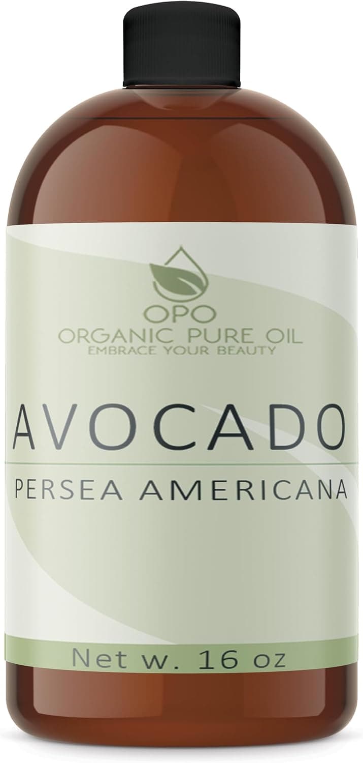 Avocado Oil Pure Unrefined Partially Filtered Non-GMO Vegan Bulk Carrier 16 oz