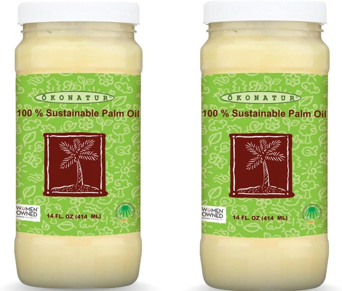 100% Sustainable Palm Oil RSPO Certified 2-Pack 14 fl oz for Soap Making
