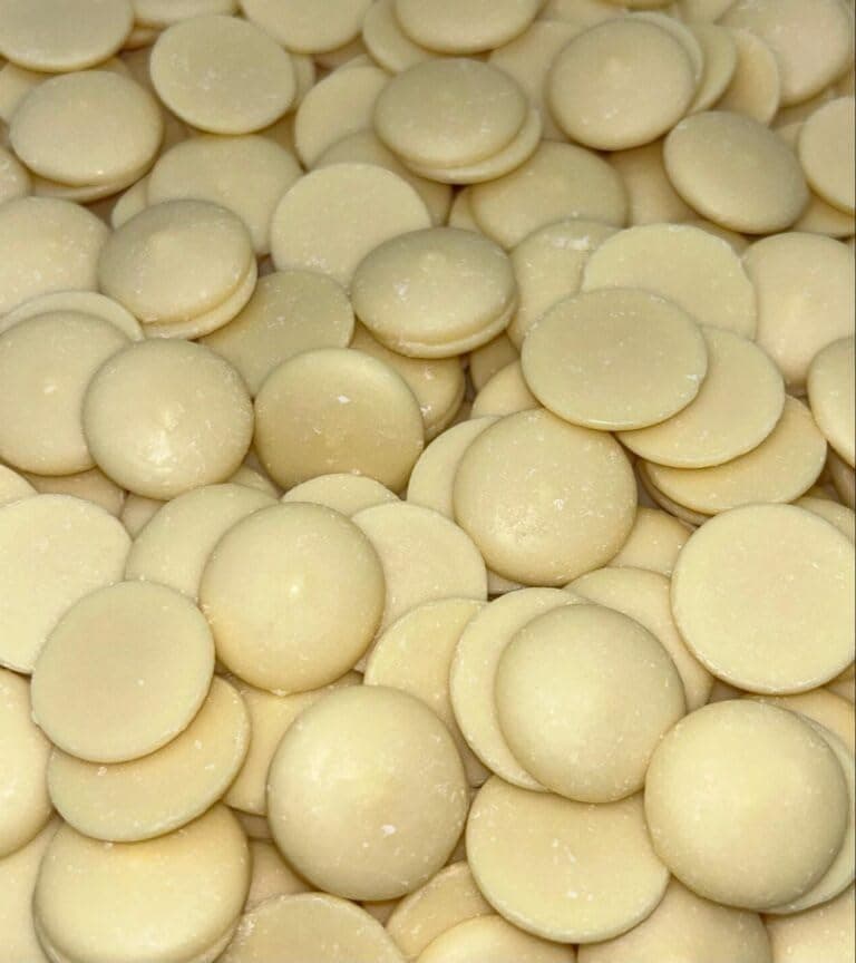 1 lb Raw Cocoa Butter Wafers - Non-Deodorized, Pure and Unrefined, 100% Natural