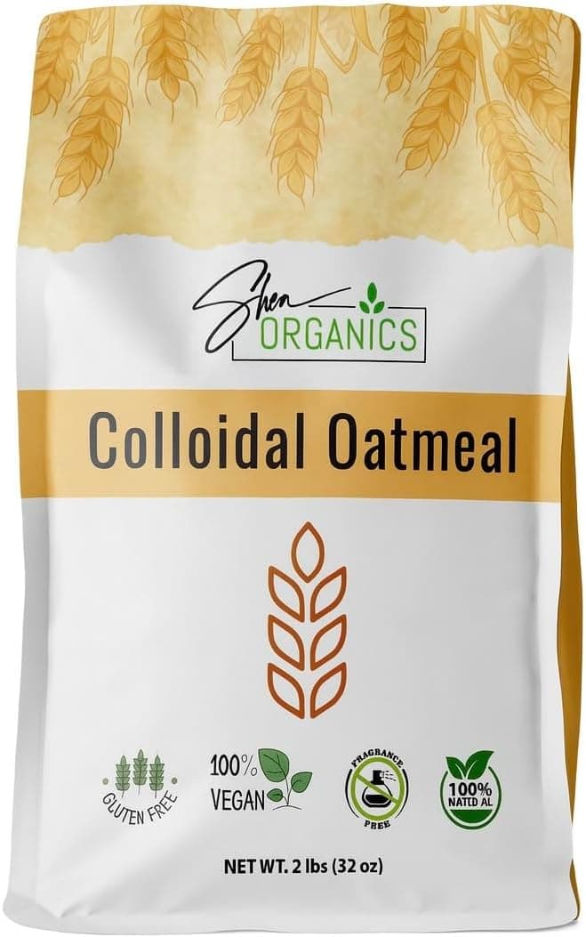 Shea Organics Colloidal Oatmeal Powder, 32 oz Pack of 1