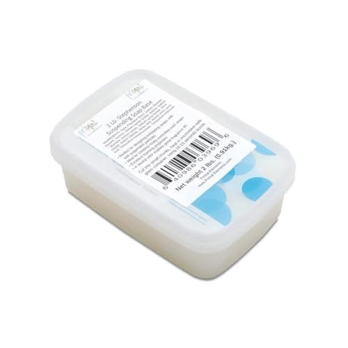 Primal Elements Stephenson Suspending Soap Base, Unscented, Moisturizing Melt and Pour for Crafting- 2 Lbs
